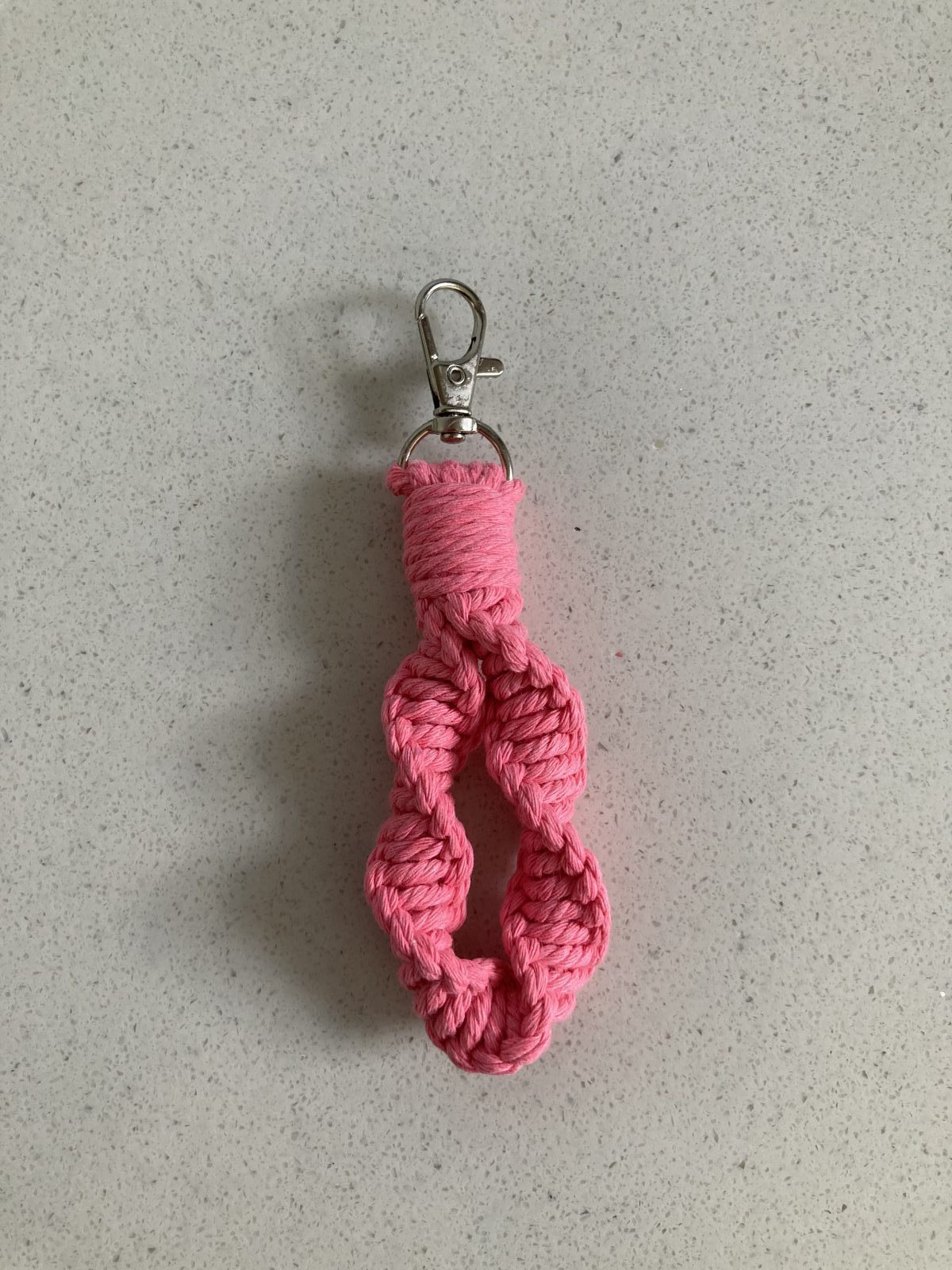 Macrame Spiral Mini Wristlet